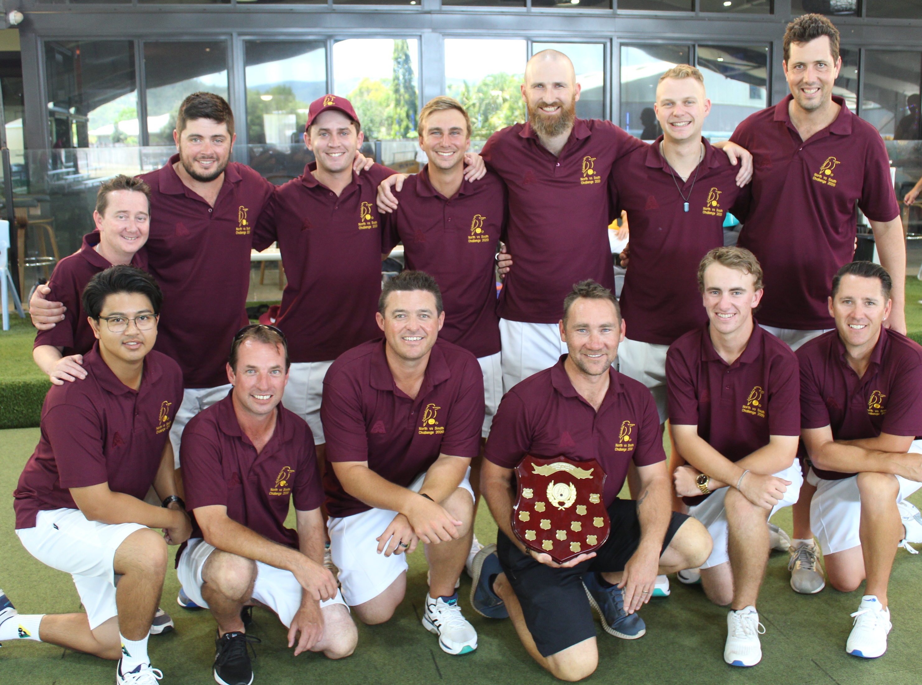 Winners of the North vs South Test Challenge: South men